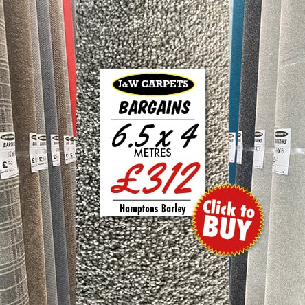 Hamptons Barley – 6.5x4m – Carpet Roll End