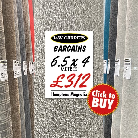 Hamptons Magnolia – 6.5x4m – Carpet Roll End