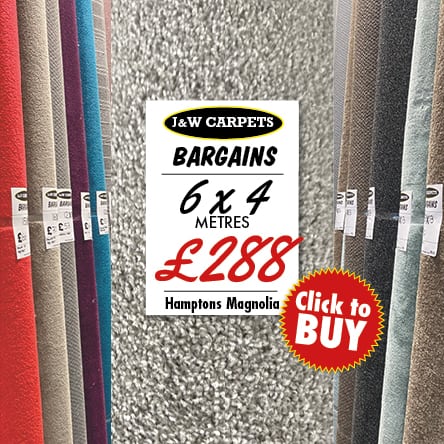 Hamptons Magnolia – 6x4m – Carpet Roll End