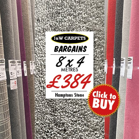 Hamptons Stone – 8x4m – Carpet Roll End