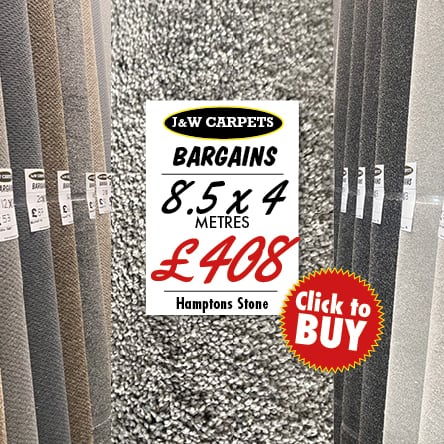 Hamptons Stone – 8.5x4m – Carpet Roll End