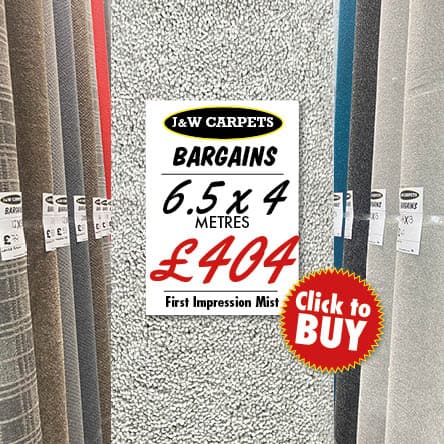 First Impression Mist – 6.5x4m – Carpet Roll End