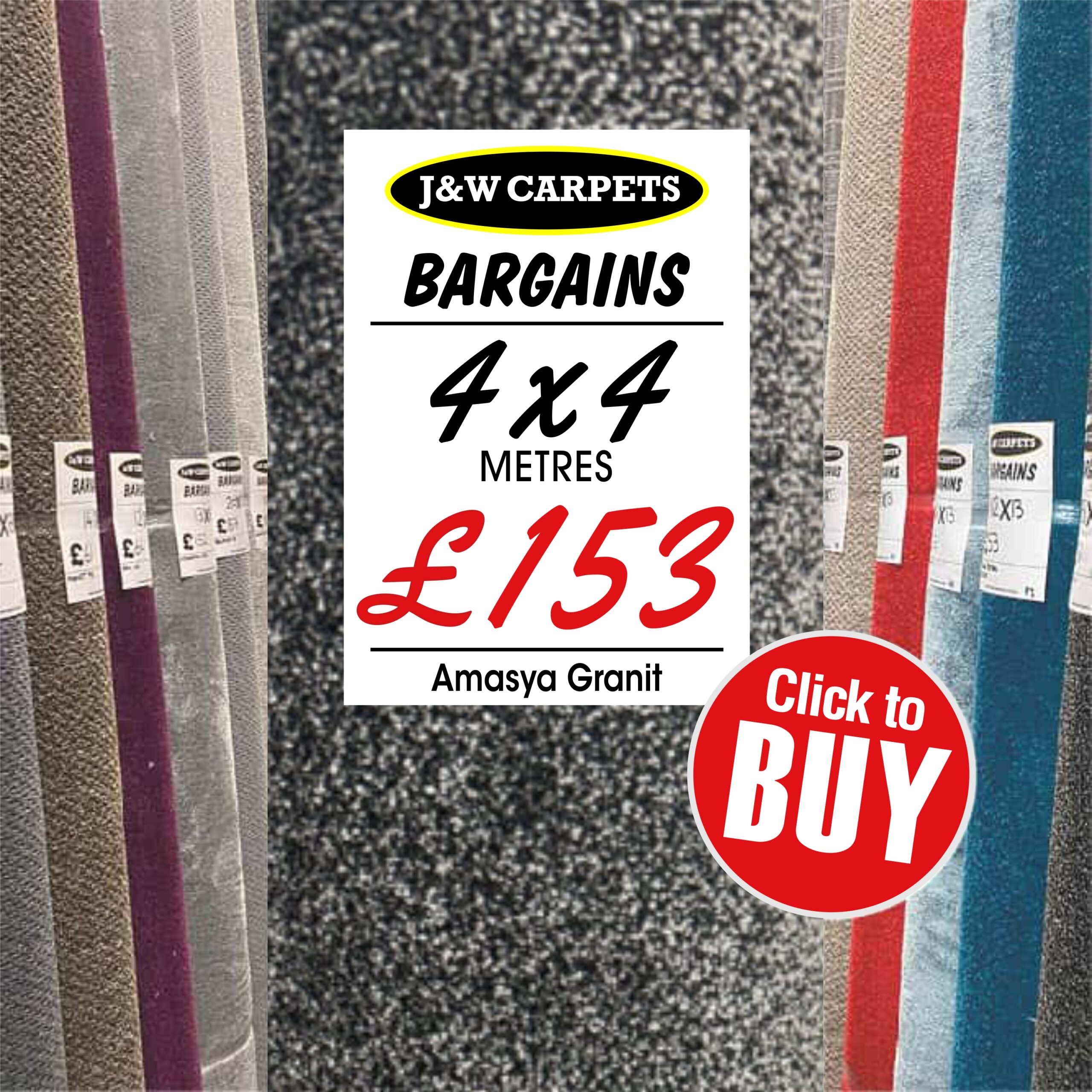 Amasya Granit – 4x4m – Carpet Roll End
