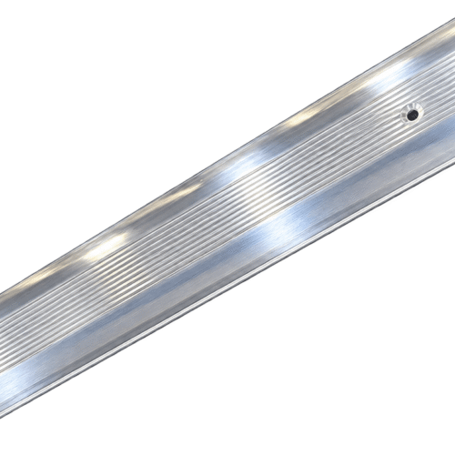 Silver flat doorbar
